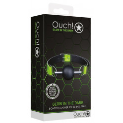 Ouch! Glow Bâillon Boule phosphorescent Glow 45mm